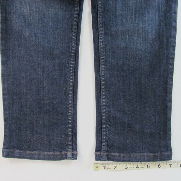 Liz Claiborne Jeans Womens Sz 4 (29 x 26) Slim Straight Leg Medium Wash Stretch - Picture 8 of 13
